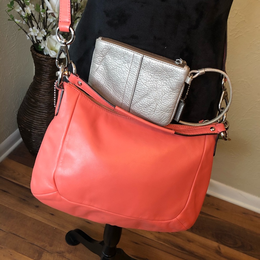 COACH Kristin Leather East West Rose Crossbody Bag ONLY - Picture 12 of 13